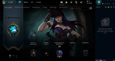 Conta Nível 31, 1/0 na MD10, 9270 EA, 27 campeões e 4 Baús