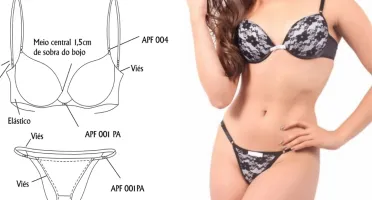 Kit Moldes Lingerie Tamanhos P ao G e Plus Size PDF