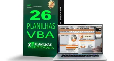 180 Dashboard + 26 Melhores Vba + 7400 Planilhas Excel
