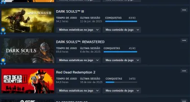 Conta Steam Com Jogos Platinados!