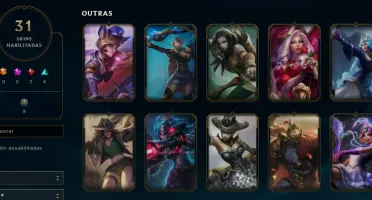 Conta League of Legends Full Acesso 31 Skins