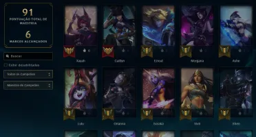 Conta League of Legends Full Acesso 31 Skins
