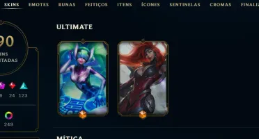 Conta 2014 Mono Thresh 2.8M, D4 Ex Mestre - Muitas Skins