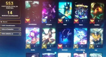 conta de League Of Legends