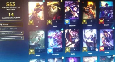 conta de League Of Legends