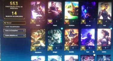 conta de League Of Legends
