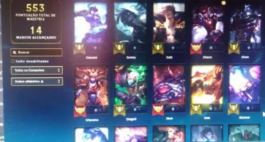 conta de League Of Legends