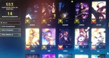 conta de League Of Legends