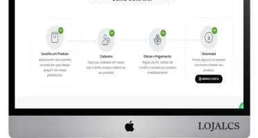 Loja Para Venda de Produtos Digitais Para Site -Wordpress
