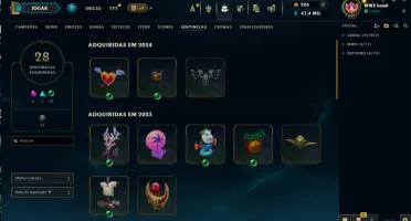 Conta de lol