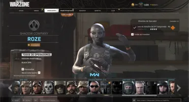Conta Cod Warzone com damasco e passe