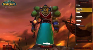 WoW Classic - 3 chars Lv 60 - Warrior / Shaman / Mage