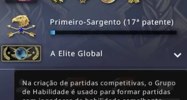 Conta Global elite Level 16GC 4 Medalhas