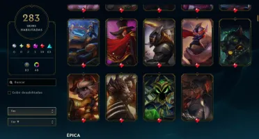 PROMOÇÃO CONTA LOL | 283 SKINS | SEASON 2011 | 100% SEGURA