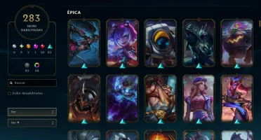 PROMOÇÃO CONTA LOL | 283 SKINS | SEASON 2011 | 100% SEGURA