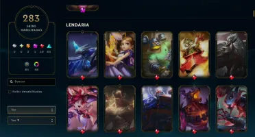 PROMOÇÃO CONTA LOL | 283 SKINS | SEASON 2011 | 100% SEGURA