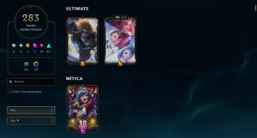 PROMOÇÃO CONTA LOL | 283 SKINS | SEASON 2011 | 100% SEGURA