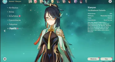 Conta Nahida C2 + Assinatura + Yae Miko + Xianyun + Chiori
