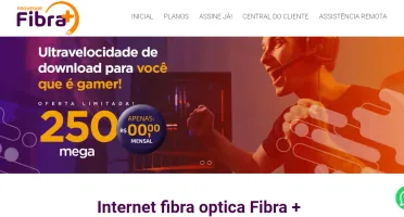 Site pronto Provedor de internet em PHP modelo 1
