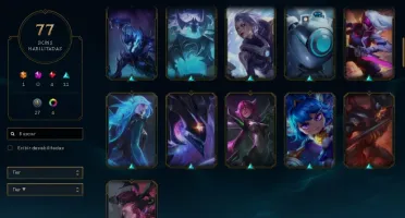 Conta Platina 4 ,77 skins,iconesda season 3,falta 6 campeoes