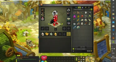 Dofus Crocabulia eca 185, cra 185 e 1mk na conta