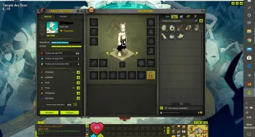 Dofus Crocabulia eca 185, cra 185 e 1mk na conta