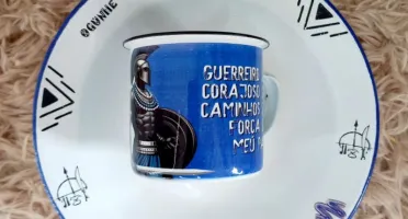 Caneca, Prato ou Kit Personalizado Orixás