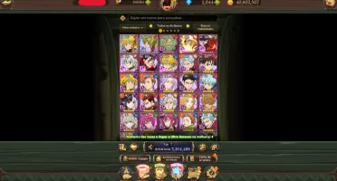 Conta 7Ds Grand Cross - Odin + Outros Ur's + 1K+ Diamantes