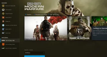 Conta BATTLE NET com call of duty modern warfare