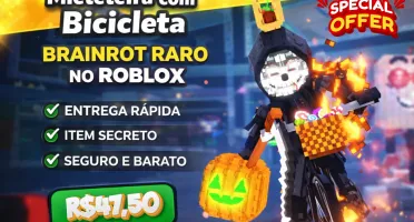 Mieteteira com Bicicleta – Raro - Roblox - Entrega Imediata