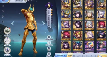 Conta Saint Seya Awakening Lvl 44 A138-deep