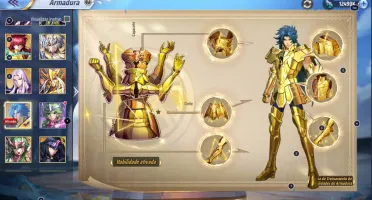 Conta Saint Seya Awakening Lvl 44 A138-deep