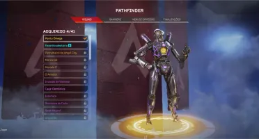 Conta Smurf Apex com Herança Kunai - Wraith