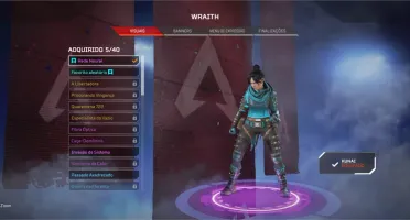 Conta Smurf Apex com Herança Kunai - Wraith