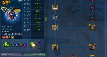 Conta La Dmo Omega Game 4 sss+ +Zero unity