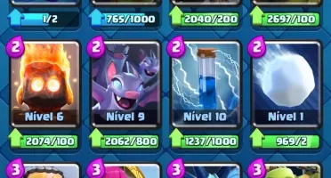 Conta Clash Royale Level 10 4300 troféus