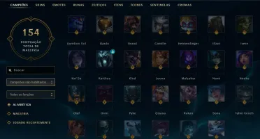 Conta LoL - Plat II - Muitas Skins! - Desde o BETA !