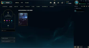 CONTA DE LOL DIAMANTE ZERADA