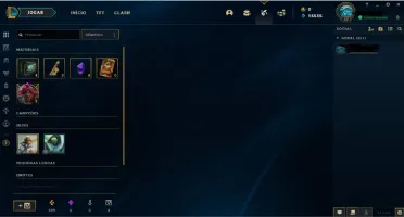 CONTA DE LOL DIAMANTE ZERADA