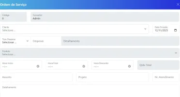 Vendo Portal para Ordens de atendimento