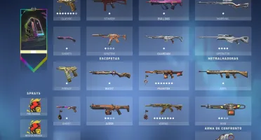 VALORANT - PACOTE CHAMPIONS + SKINS