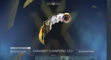 VALORANT - PACOTE CHAMPIONS + SKINS