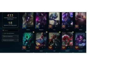 Conta de LoLzin top demais (Ja gastei 2mil reais nela)