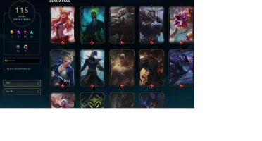 Conta de LoLzin top demais (Ja gastei 2mil reais nela)