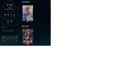 Conta de LoLzin top demais (Ja gastei 2mil reais nela)