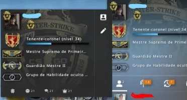 Conta Supremo desde 2019 CSGO (com prime)
