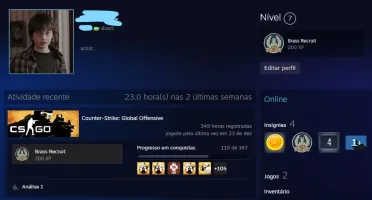 Conta Supremo desde 2019 CSGO (com prime)