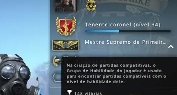Conta Supremo desde 2019 CSGO (com prime)