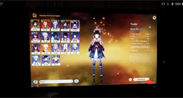 Conta Genshin Xiao Mona AR27