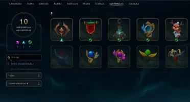 CONTA LOL GOLD 3 SOLOQ LVL 147